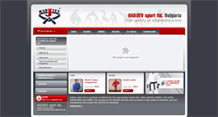 Desktop Screenshot of en.hadjievsport.com