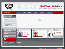 Tablet Screenshot of en.hadjievsport.com